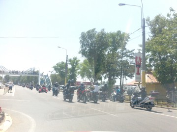 Motocicliştii există în trafic, acţiune la Constanţa