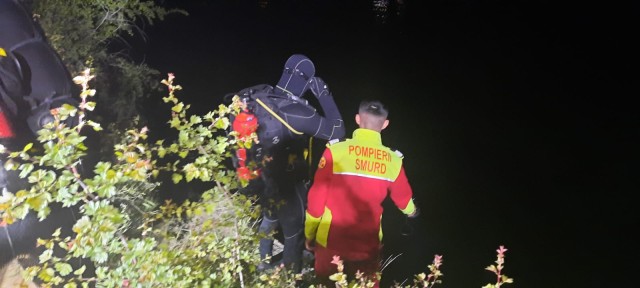 Autoturism căzut în canal, la Murfatlar. Video