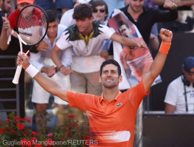 Tenis: Novak Djokovic se menţine lider în clasamentul ATP