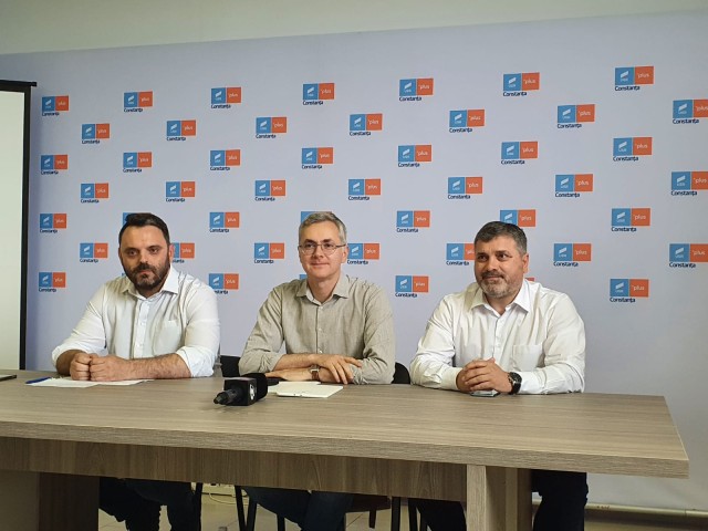 Conferință USR, la Constanța, cu Stelian Ion, Cocargeanu și Remus Negoi