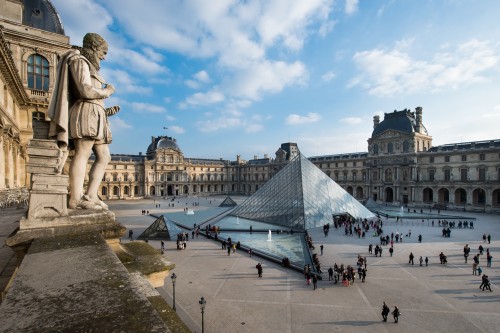 Trafic de bilete în faţa muzeului Luvru din Paris. 14 persoane au fost arestate