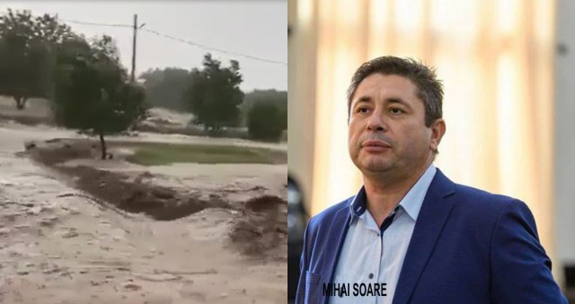 Inundațiile fac prăpăd la Siliștea. Primarul: Vom colmata râul! Video