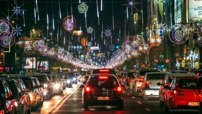 Clasamentul municipiilor care dau cei mai mulți bani pe luminițele de Crăciun