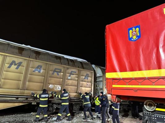 Din România, a plecat primul tren cu materiale de cazarmament către Turcia. Video