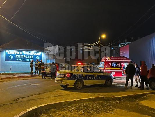 Accident rutier între un autoturism şi un TIR, la Năvodari. Video