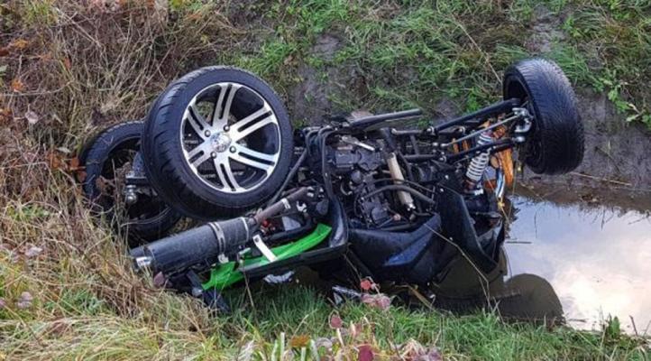 Tânăr decedat după ce s-a răsturnat cu ATV-ul într-o pădure din Tetoiu
