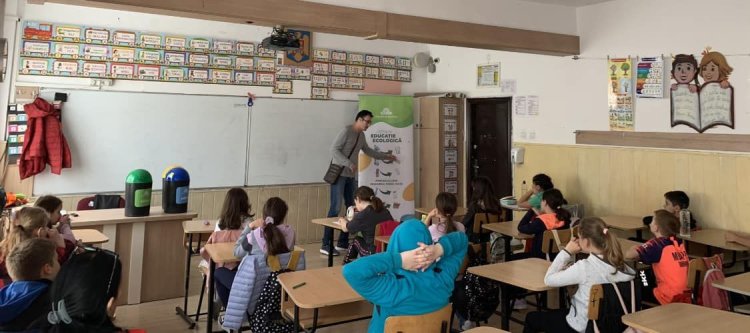 „Lecția de educație ecologică“ a ajuns și la Școala Gimnazială „Nicolae Tonitza“