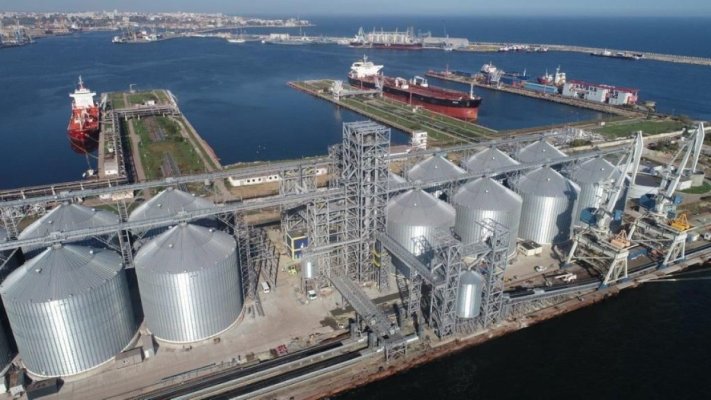 Creștere a traficului de mărfuri cu 10%, în portul Constanța, în primul trimestru al anului 2023