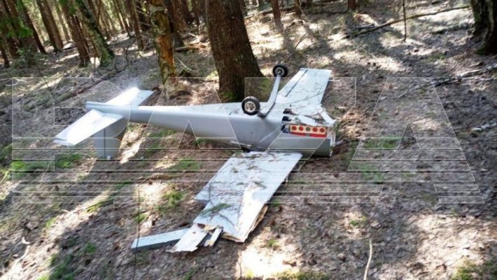 O dronă kamikaze cu 17 kilograme de explozibil a căzut în apropiere de Moscova, spune presa rusă  