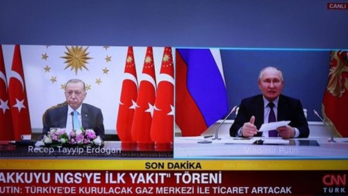 Putin îl laudă pe Erdogan înaintea alegerilor din Turcia și îl numește lider cu „obiective ambiţioase”  