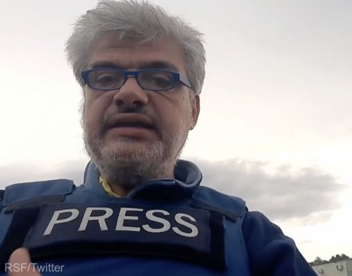 Un jurnalist italian, rănit de lunetiştii ruşi în Herson; interpretul său ucrainean - ucis