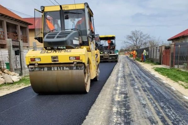 A fost demarată etapa II a proiectului de asfaltare finanțat prin Programul ,,Anghel Saligny”, la Mihail Kogălniceanu