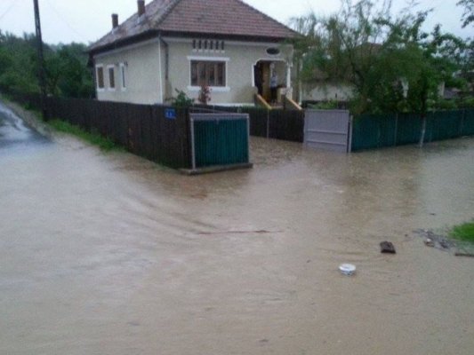 Inundații în județul Constanța, după codul portocaliu de ploi torențiale