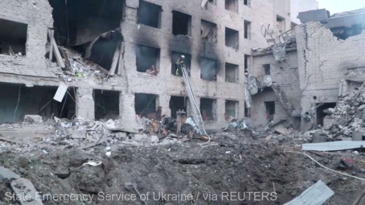 Ucraina a respins un atac rus masiv asupra oraşului Dnipro