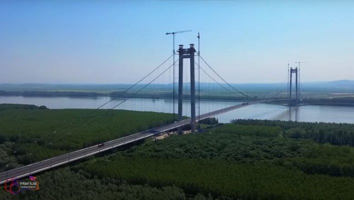 Când va fi inaugurat podul de la Brăila!