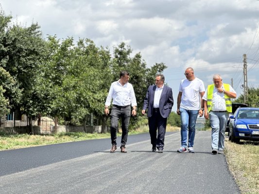 Drumul județean 392 Independența – Dumbrăveni a fost finalizat