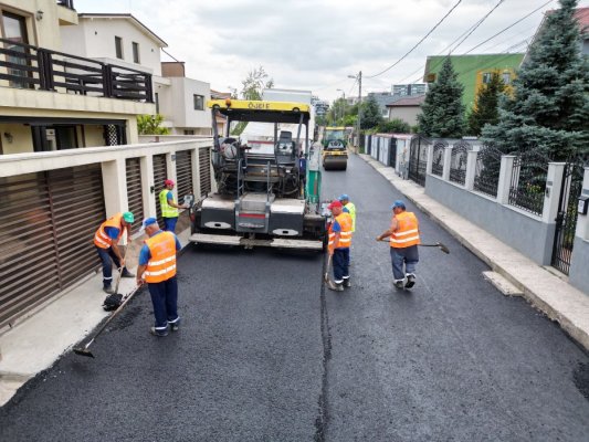 Atenție, șoferi! Se reabilitează carosabilul pe strada Corneliu Coposu din cartierul Palazu Mare