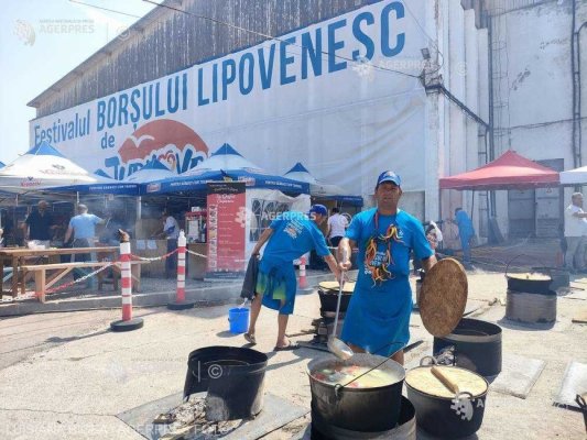 Comuna Jurilovca aşteaptă 100.000 de vizitatori la Festivalul borşului lipovenesc