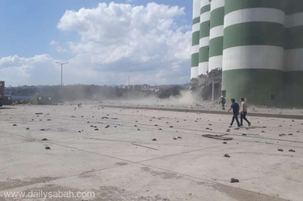 Cel puţin zece răniţi într-o explozie la un depozit de cereale în vestul Turciei