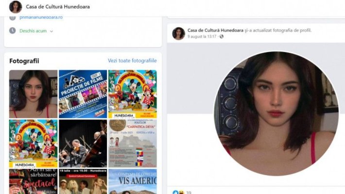 Pagina de Facebook a Casei de Cultură Hunedoara a fost spartă și umplută de materiale pornografice