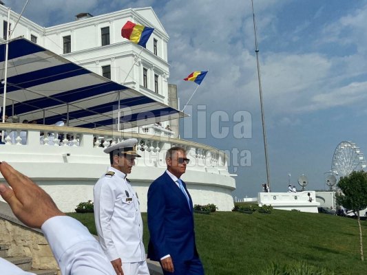  Iohannis, la Ziua Marinei: România va susține Ucraina cât va fi necesar. Video