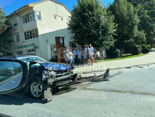 Accident rutier la Hârșova