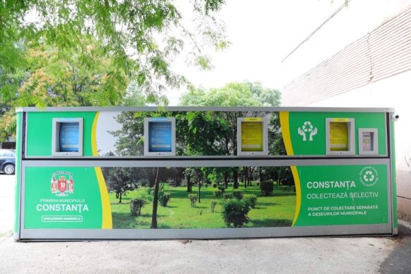 Încă 275 de insule ecologice digitalizate pentru colectarea gunoiului vor fi amplasate la Constanța