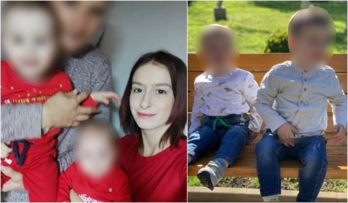 Tânăra care şi-a aruncat copiii de la etajul I al unui hotel, reţinută de procurori