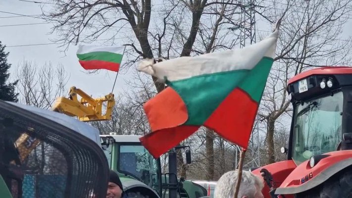 Protestul fermierilor din Bulgaria ar putea afecta traficul în zona de graniță 