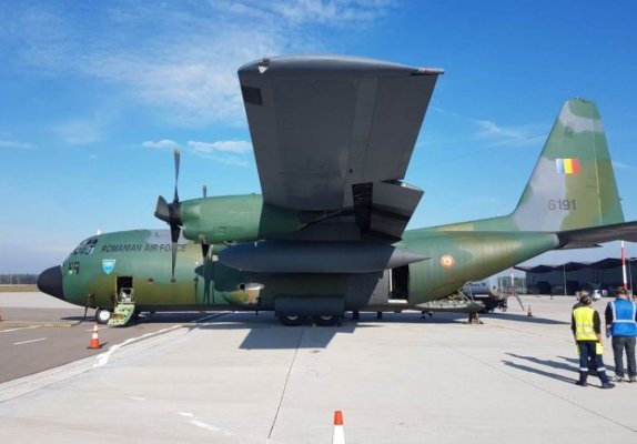 Forțele Aeriene Române continuă  transportarea ajutoarelor umanitare către Libia
