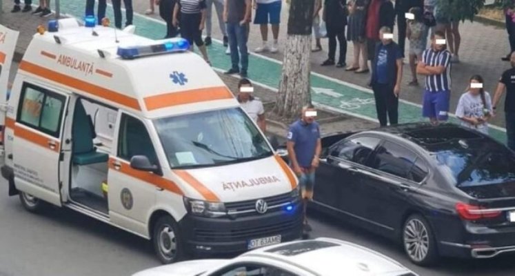 Un șofer drogat a accidentat un pieton beat pe un bulevard din Slatina