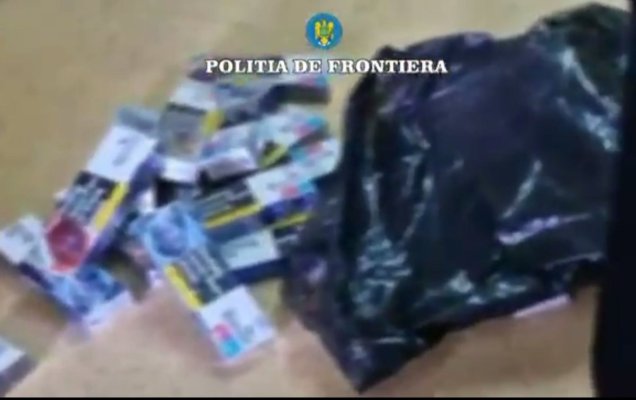 Ţigări de contrabandă descoperite de Garda de Coastă, în pereții unei nave din Libia! Video