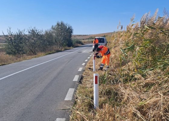 Continuă modernizarea drumurilor în județul Constanța