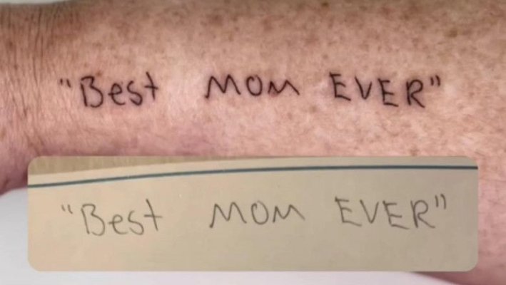 Un salon oferă clienților tatuaje impregnate cu cenușa celor dragi decedați