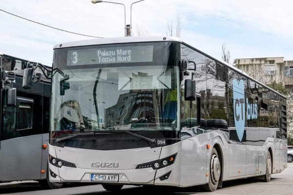 Autobuzele de pe linia 3 circulă deviat în Palazu Mare