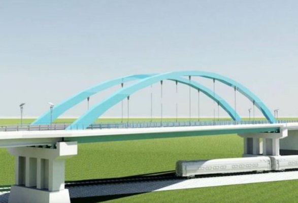 Construcţia podului peste Siret a fost oprită din cauza unor specii de broaște și gândaci protejate de lege