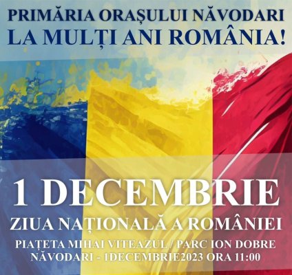Programul evenimentelor de 1 Decembrie la Năvodari