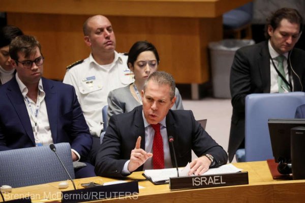  Israel-Hamas: Israelul respinge apelurile la încetarea permanentă a focului în faţa Consiliului de Securitate al ONU