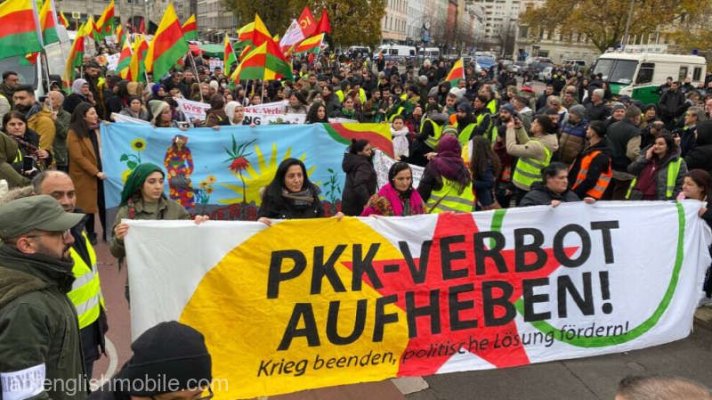 Germania: Câteva mii de persoane au manifestat, la Berlin, împotriva interzicerii Partidului Muncitorilor din Kurdistan 