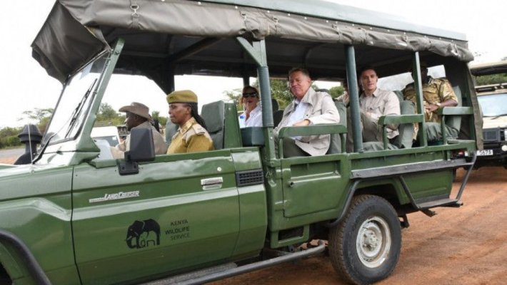 Klaus și Carmen Iohannis au mers în safari în Kenya