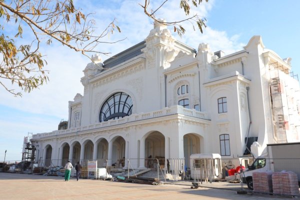 Cazinoul din Constanța, aproape reabilitat. Cum arată clădirea în prezent, cu jumătate de an înainte de inaugurare