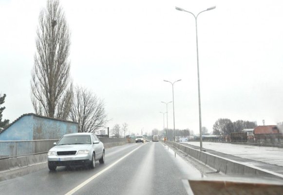 Accident rutier în Constanța, în zona podului IPMC