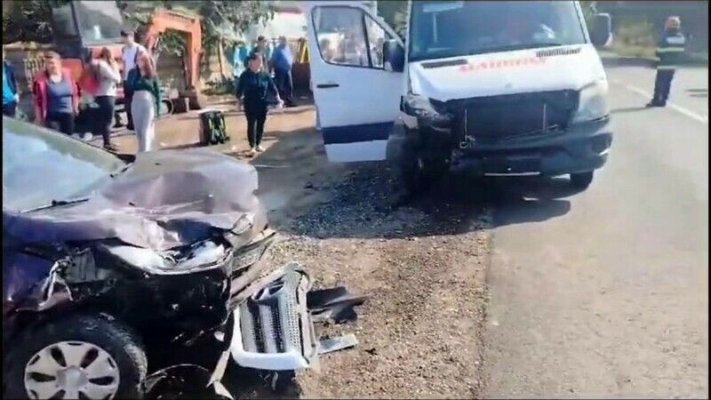 Planul Roșu de Intervenție. Accident în Suceava unde au fost implicate 10 persoane