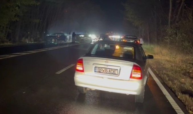 Trei persoane au fost rănite, în urma unui accident rutier produs la Sinești. Video
