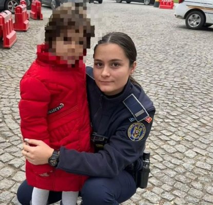 Un copil rătăcit în Constanța a fost găsit de polițiști