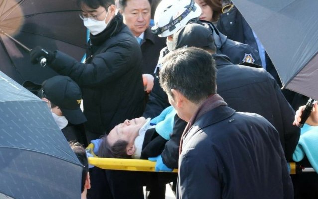 Coreea du Sud: Liderul opoziţiei sud-coreene Lee Jae-myung a fost înjunghiat în gât
