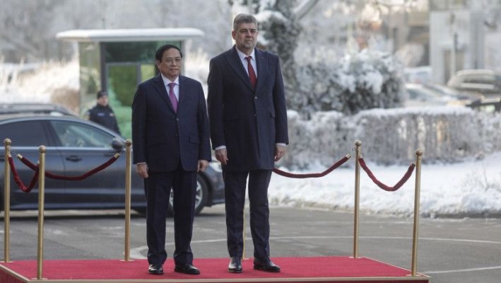 Premierul Vietnamului a ajuns la București