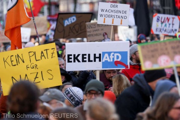 Proteste în Germania împotriva extremei drepte, cu ocazia Zilei Internaţionale de Comemorare a Victimelor Holocaustului