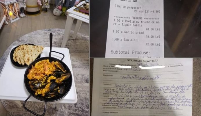 O femeie acuză că a făcut toxiinfecție alimentară gravă, după ce a mâncat la Taverna Racilor