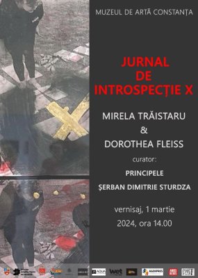 Vernisajul expoziției ,,Jurnal de introspecție X”, la Muzeul de Artă Constanța